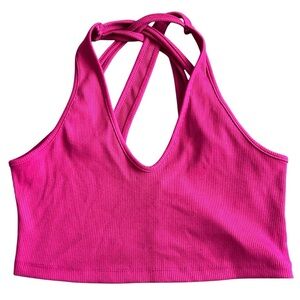 Urban Outfitters Strappy Back Cropped Tank Top